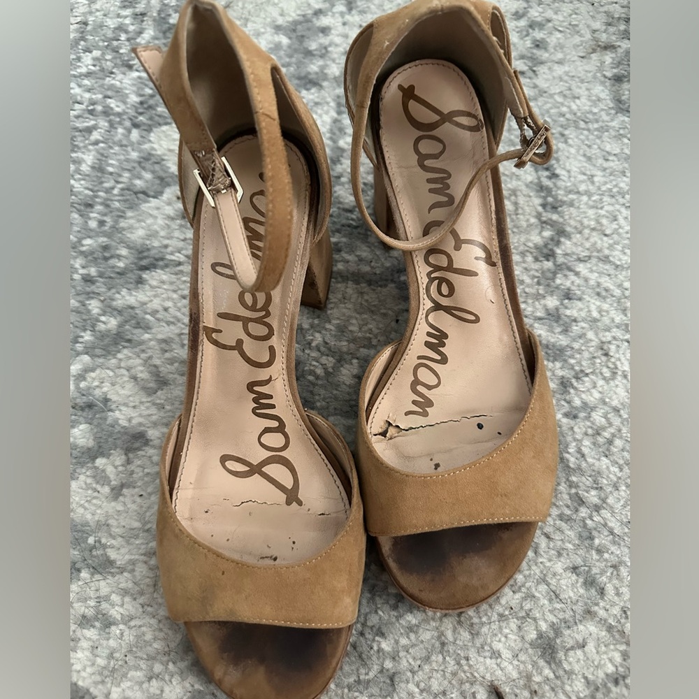 Sam Edelman Suede Heels